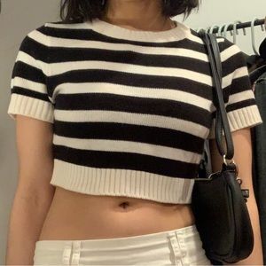 knit crop top